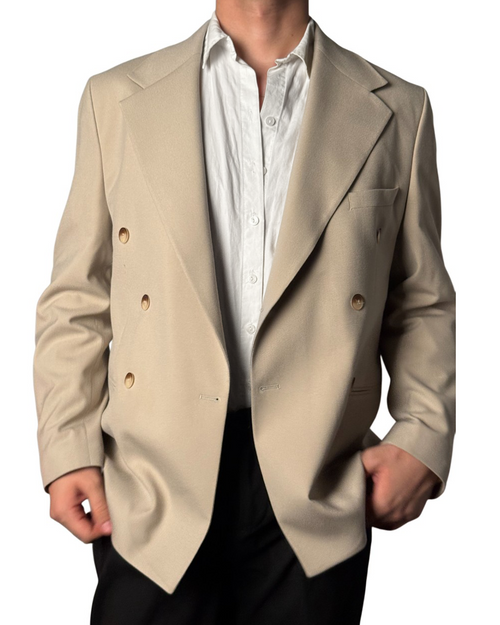 Blazer Ceket Bej