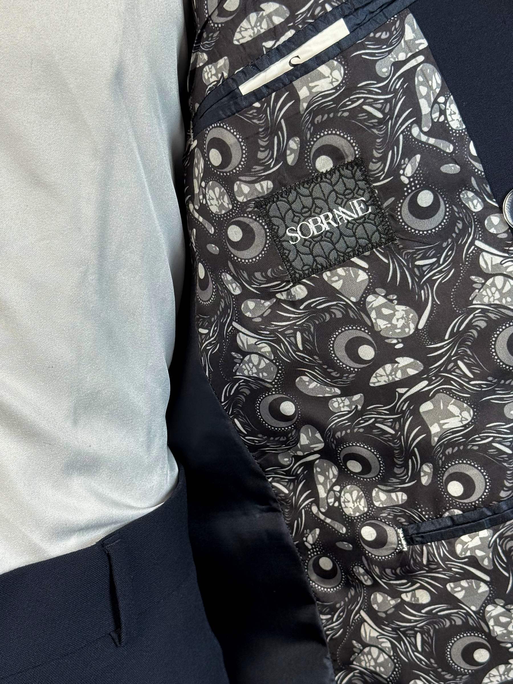 Koyu Lacivert Kruvaze Takım