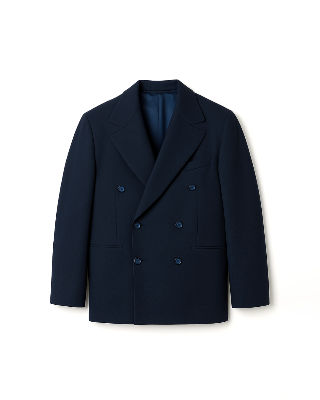 Sobrane Koyu Lacivert Kruvaze Ceket