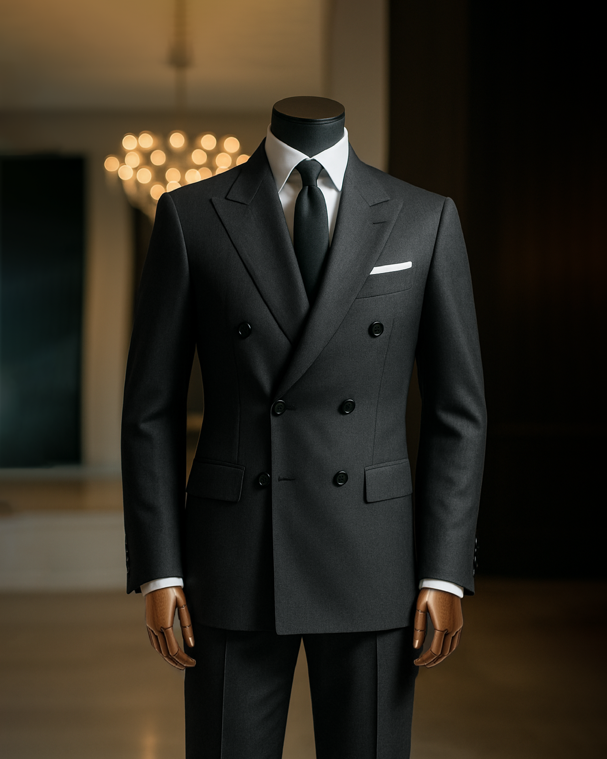 Antrasit Kruvaze Takım