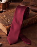 Premium Bordo Saten Kravat