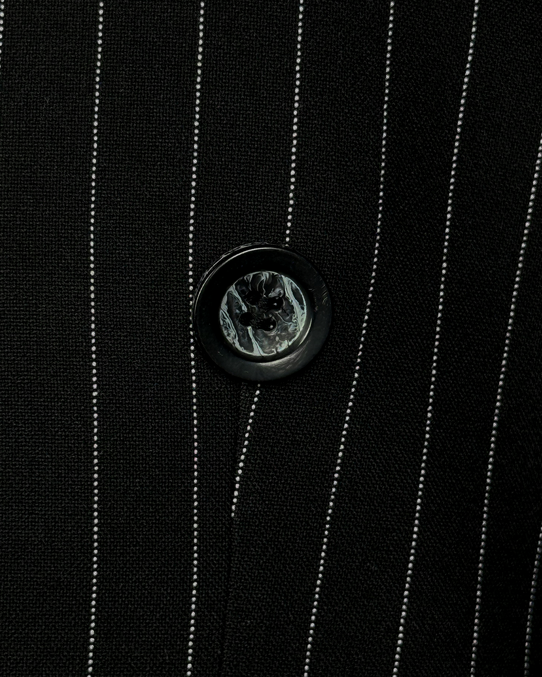 Çizgili Siyah Kruvaze Takım